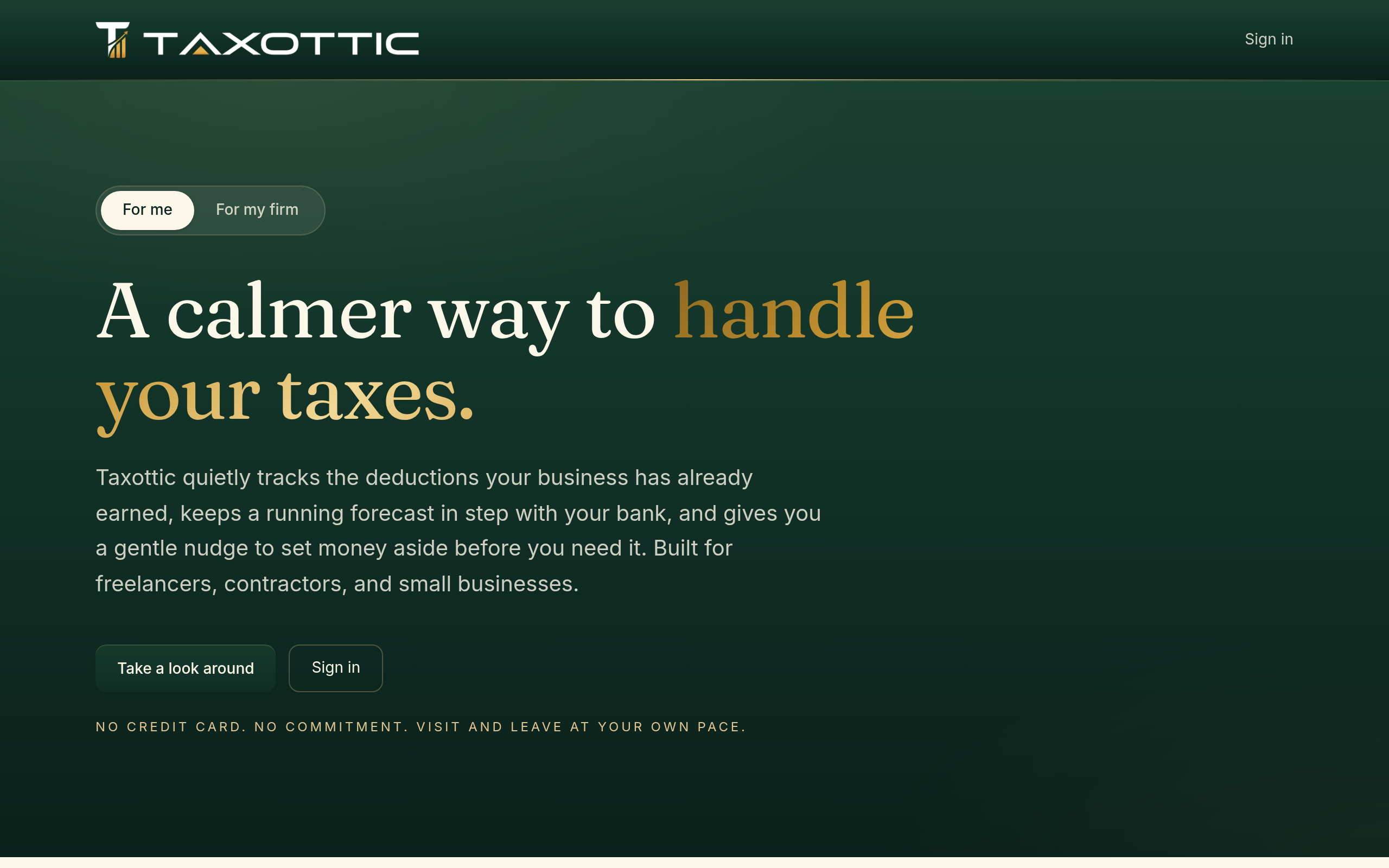 Taxottic, preview